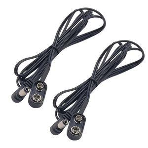 อะแดปเตอร์แบตเตอรี่ 9V แบบ T ต่อสายไฟ DC 5521 สำหรับเอฟเฟคกีตาร์ - Product Image 2