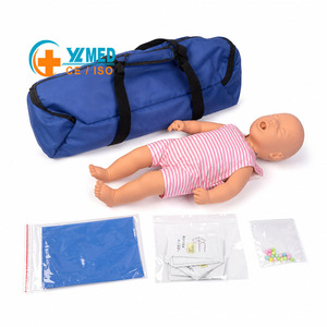 Mannequin de RCP pour obstruction des voies respiratoires chez l'infant, simulateur de formation aux premiers secours en PVC pour l'enseignement des urgences pédiatriques - Product Image 1