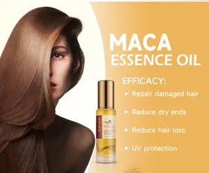 Karseell Maca Essence Oil répare les dommages pour le salon et la maison huile capillaire nourrissante et lissante