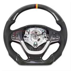 Volante M Performance in Pelle Completa con Inserti in Pelle Scamosciata per <span class=keywords><strong>BMW</strong></span> E46 M3 E82 335i E60 <span class=keywords><strong>BMW</strong></span> E39 M5 F32 335i - Product Image 4