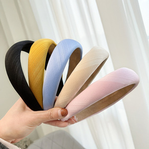 <span class=keywords><strong>Diadema</strong></span> de esponja de mar <span class=keywords><strong>azul</strong></span> <span class=keywords><strong>Klein</strong></span> de Color sólido con parte superior de calavera alta, <span class=keywords><strong>diadema</strong></span> blanca superbrillante a presión, accesorio para el cabello - Product Image 3