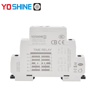 Yoshine AC/DC12-240VAC 10A/16A DPDT 0.1 secondi a 10 giorni TRIGGER singolo automatico con pausa singola tempo di ritardo relè - Product Image 2