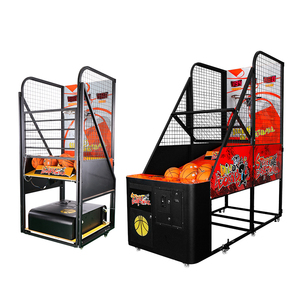 Máquina <span class=keywords><strong>de</strong></span> baloncesto plegable que funciona con monedas, máquina <span class=keywords><strong>de</strong></span> videojuegos <span class=keywords><strong>de</strong></span> baloncesto para interiores, para adultos y niños - Product Image 3
