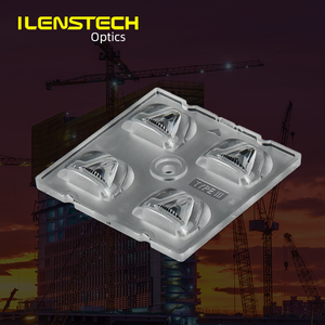 Lentille LED Module 2x2 Lentille 50*50mm 10 25 60 <span class=keywords><strong>90</strong></span> 20*<span class=keywords><strong>110</strong></span> T2m T3m Dwc Angle de faisceau Lentille de lampadaire - Product Image 3