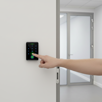 Secukey 2.4G WIFI Tuya, Control de Acceso con Huella Dactilar, Código, Tarjeta RFID de 125KHz, Teclado Táctil, Reinicio OEM, IP, Resistente al Agua, Fábrica China