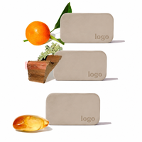 Clips de pare-soleil intérieur en acier personnalisables, diffuseur de parfum pour voiture en diatomite striée, senteur personnalisée Bois de teck Ambre