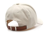 Gorras de Béisbol Personalizadas al por Mayor para Hombre, de Alta Calidad, con Correa de Cuero de 6 Paneles, 100% Algodón, Logotipo Bordado, Estilo Desestructurado