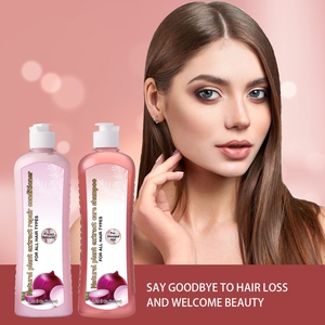 Juego de champú de cebolla: Nutre la raíz del cabello y el cuero cabelludo, limpia profundamente | Venta caliente transfronteriza Cuidado del cabello brillante, - Product Image 2
