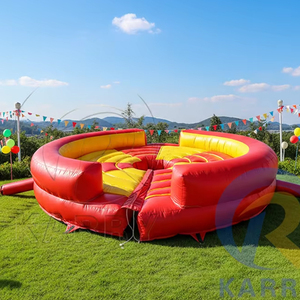 Colchoneta Hinchable Personalizada para <span class=keywords><strong>Toro</strong></span> Mecánico de Rodeo, Máquina Hinchable de Toros para Exteriores - Product Image 1