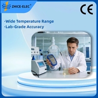 T Type Thermocouple Thermometer Handheld 0.01C Backlit LCD App for Freezer Cold Storage Surface Measurement