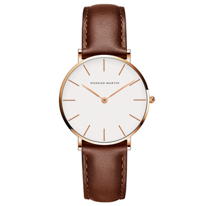 Relojes de mujer Niche, minimalistas y elegantes, reloj de cuarzo resistente al agua para hombres y mujeres. - Product Image 3