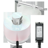 Kit de manucure portable professionnel pour salon et domicile, dissolvant de vernis à ongles sans balais 35000 tr/min, silencieux et à faible bruit, outil de soin des ongles