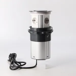 <span class=keywords><strong>EU</strong></span> Thông Minh Nâng Máy Tính Để Bàn Ổ Cắm Tai Nghe Máy Phát Ổ Cắm Sạc Không Dây - Product Image 1