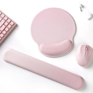 Repose-poignet <span class=keywords><strong>ergonomique</strong></span> de haute qualité pour souris et <span class=keywords><strong>clavier</strong></span>, en mousse à mémoire de forme et gel, surface lisse, base antidérapante en PU - Product Image 6