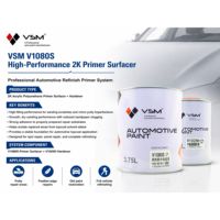VSM V1080S Apprêt de finition automobile 2K haute performance avec durcisseur V1025H à séchage rapide pour sous-couche de carrosserie