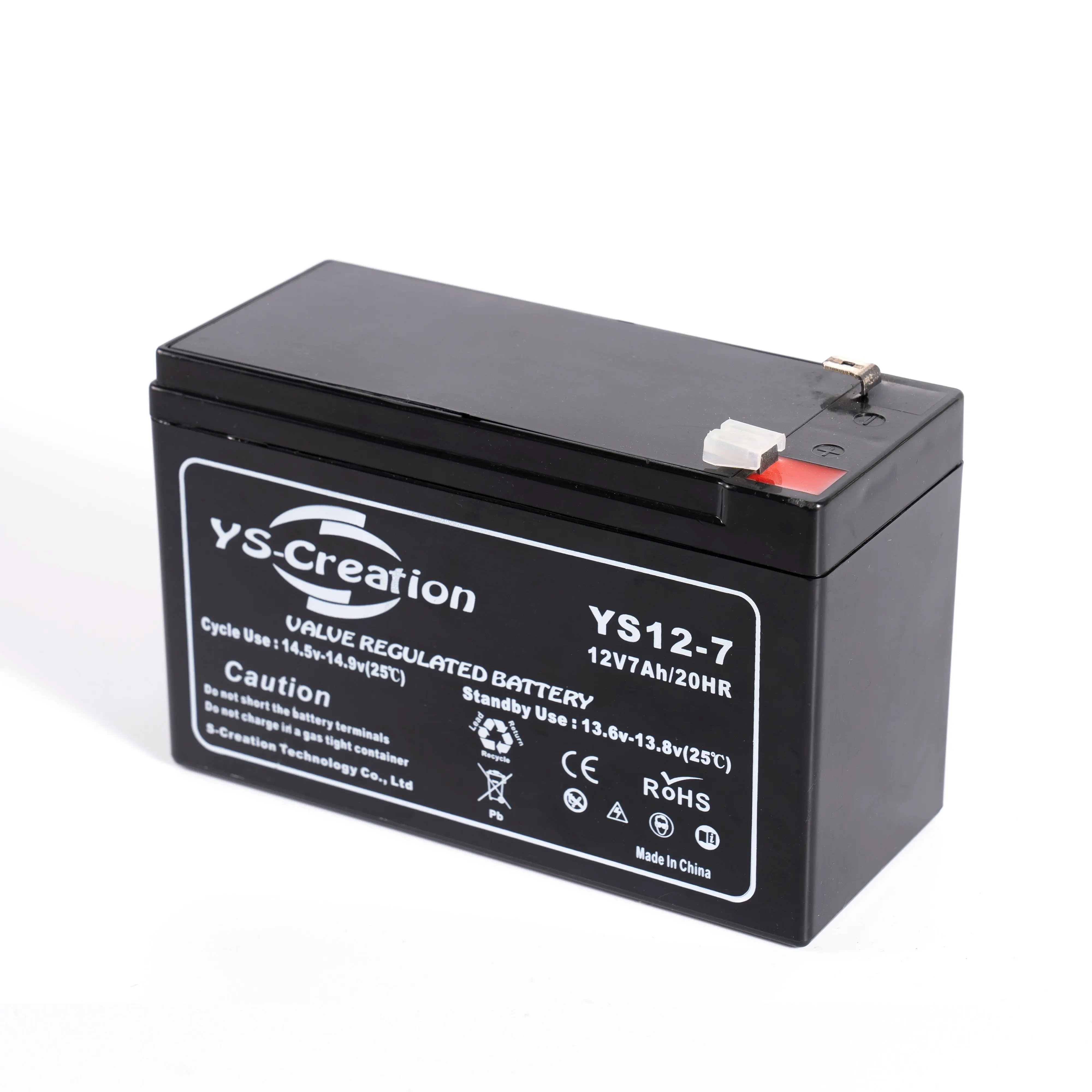 12V Battery Sealed Rechargeable Deep Cycle Lead acid Batteries 12v 7ah battery