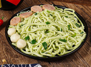 Nouilles de haute qualité, saines et hypocaloriques, aux feuilles de mûrier, courge amère et céleri, en polyester, pour usage promotionnel familial - Product Image 4