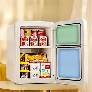 Vente en gros d'usine Mini-réfrigérateur 24L Maison de réfrigération de haute qualité Dortoir à porte double Chambre à louer Petit congélateur simple - Product Image 2