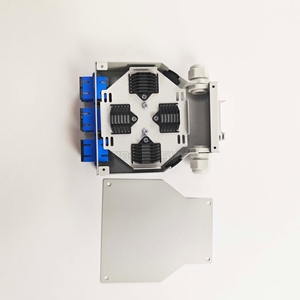 DIN Rail Fiber Optic Enclosure <strong>Termination</strong> Box FIBERVISION Fiber Passive Panel 1U FBT Indoor FTTH Optical Patch Panel - Product Image 2