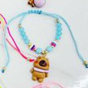 Braccialetti con Charm a Forma di Orso Colorato per Bambini e Adolescenti, Braccialetti Charm alla Moda PULSERA - Product Image 2