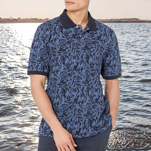 เสื้อเชิ้ตผู้ชายไซส์พลัสแบบสั่งทำพิเศษ คุณภาพสูง ผลิตจากผ้าเจอร์ซีย์ผสมสแปนเด็กซ์/โพลีเอสเตอร์ พิมพ์ลาย ทอด้วยวิธีการทอแบบไม่ถักทอ ปักลาย แห้งเร็ว - Product Image 2