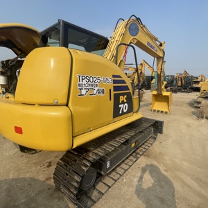 <span class=keywords><strong>KOMATSU</strong></span> PC70 usato Micro Mini escavatore di alta qualità con spedizione gratuita usato macchina movimento terra per la costruzione di aziende agricole - Product Image 4