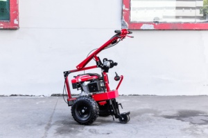 ماكينة دفن كابلات احترافية تعمل بالغاز 6.5 حصان-محرك رباعي الأشواط لطبقة كابلات الري - Product Image 4