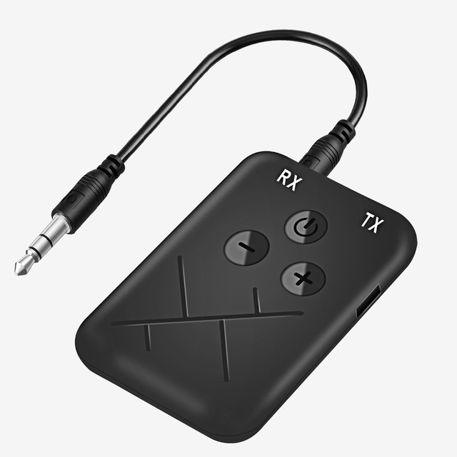 TX10 Two-in-One 5.0 Blue-tooth Wireless Audio Transmitter and Receiver 3.5 Blue-tooth Receiver and Transmitter Adapter
