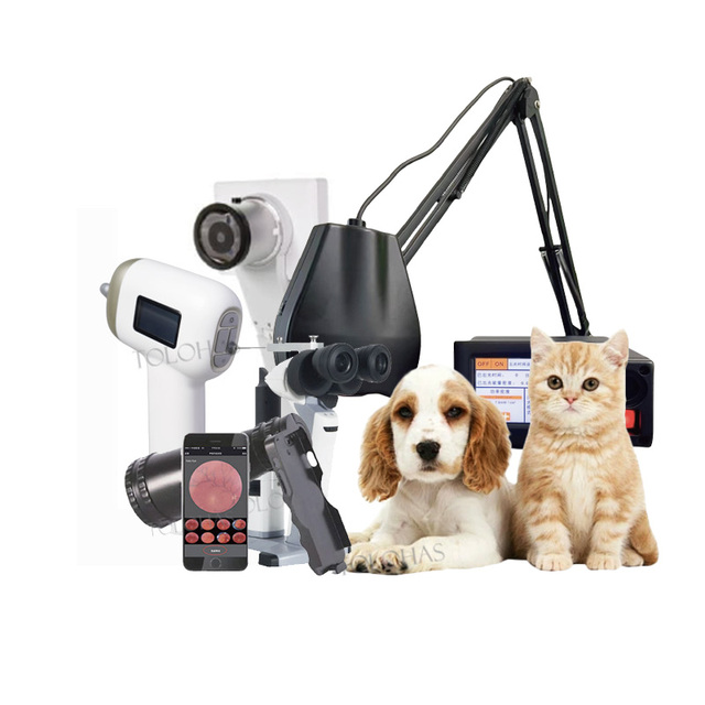 LHWVO One-stop Pet Ophthalmic Equipment Vet Ophthalmology Products Slit Lamp Rebound Tonometer