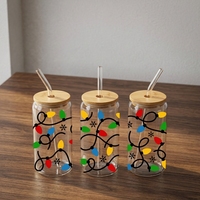 Etiquetas Adhesivas Personalizadas UV para Vasos de 16oz/24oz, Marca Regi, Fáciles de Despegar, Color Personalizado, Bajo MOQ, Venta al Por Mayor