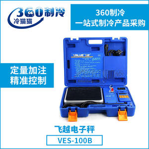 Báscula electrónica para refrigerantes Feiyue VES-50A100A50B100B con rango de pesaje de 0200 kg para sistemas HVAC - Product Image 3