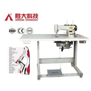Shoemaking Sew Apparel Embroidery Textile Moccasin Binding Stitch Electric Email Zigzag Industrial Sewing Machine for Leather