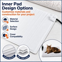 Fabricant de coussin chauffant pour animaux de compagnie en graphène avec logo personnalisé, OEM, ODM, marque privée, avec minuterie et température personnalisables pour les marques