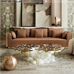 Juego de Sofás Seccionales de Lujo de Alta Calidad, Estilo Italiano, Muebles para Sala de Estar - Product Image 3