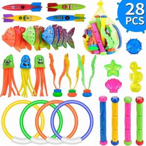 Juego de Juguetes de Buceo para Piscina de Verano para Niños USA Mairun con Caza del Tesoro y Lanzamiento de Torpedos - Modelo 823 - Product Image 6