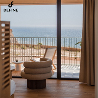 Projet d'hôtel sur mesure de luxe moderne MDF hôtel 5 étoiles chambre d'amis chambre à coucher Simple chambre à coucher King chambre à coucher meubles