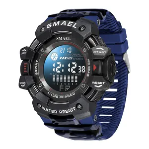 Nieuwe Aankomst Smael 8050mc Digitale Sport 50M Waterdicht Camouflage Horloge Relojes De Hombre