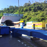 Pont à chevalet à arc inversé personnalisé coffrage en acier machines de construction avec système de contrôle intelligent chariot tunnel