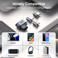 Adaptateur USB4.0 Type-C vers Type-C 40 Gbps OTG PD 100W/240W en alliage d'aluminium magnétique pour appareil photo, scanner, iOS 8K60Hz