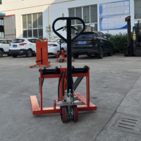 Carrete elevador de bobina de 350kg y 500kg, carro de manejo con certificado CE para manejo de rollos