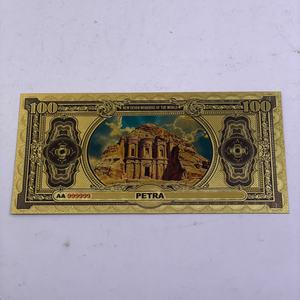 Billet <span class=keywords><strong>de</strong></span> <span class=keywords><strong>banque</strong></span> en PET plaqué or 100 dollars, étanche, sur le thème <span class=keywords><strong>des</strong></span> Sept Merveilles <span class=keywords><strong>du</strong></span> <span class=keywords><strong>Monde</strong></span>, pour collection, vente en gros - Product Image 5