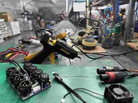 Équipement de son de processeur audio numérique professionnel à 8 canaux en métal