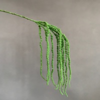 Fleur artificielle suspendue Amarante R-01, 11 branches, effet de riz tombant pour mur végétal, plafond, décoration florale de mariage et de maison