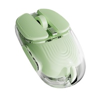 Souris filaire/sans fil/rechargeable à trois modes, fabriquée en usine, avec un boîtier élégant et stylé