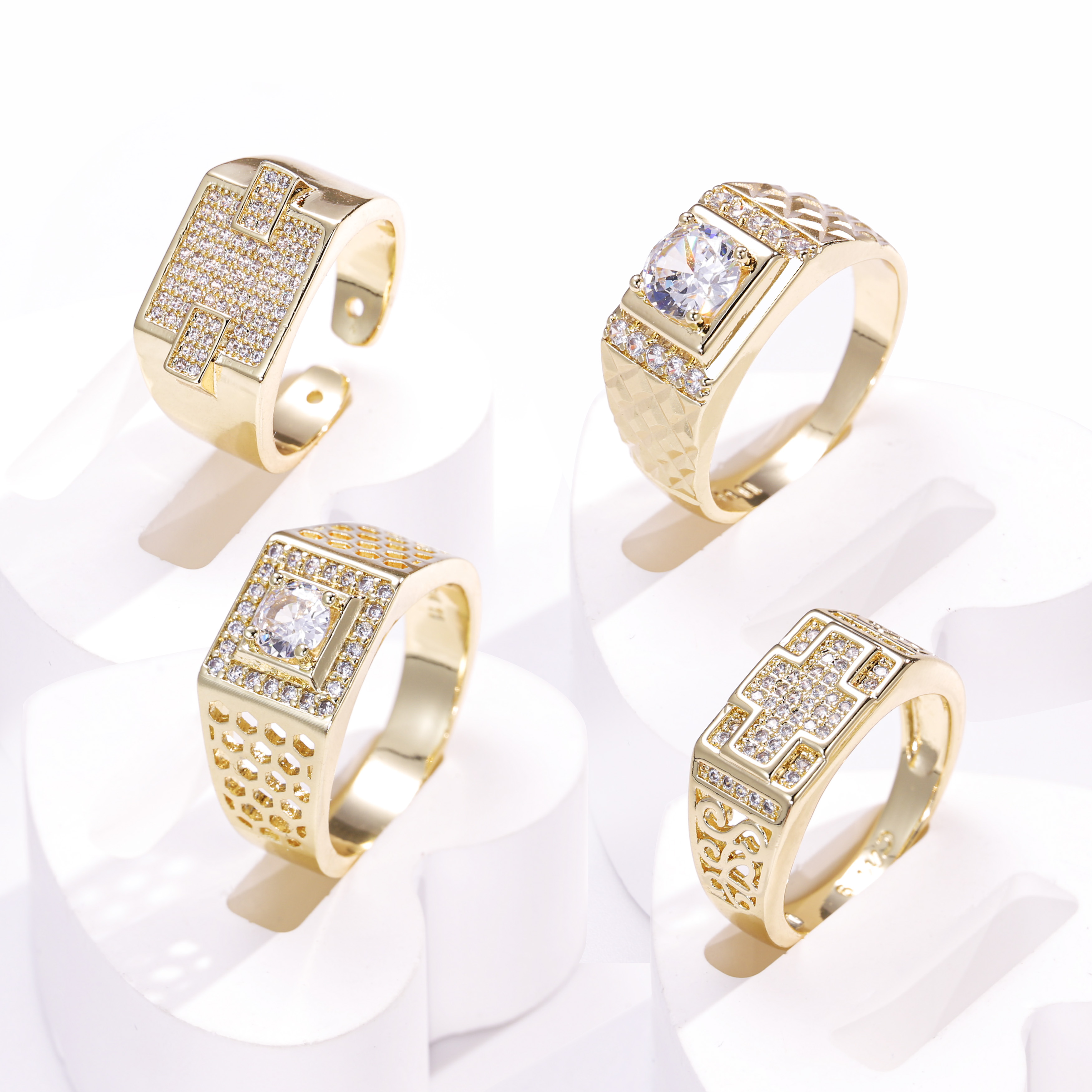 Anillo Oro Para Hombre2017 Irradia Estilo Y Elegancia Con La
