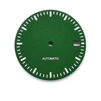 Mouvement de luxe NH36 Pièces de montre de plongée en laiton pour hommes personnalisées Cadran Skx Automatique Skx 007 Insert Montres Cadran