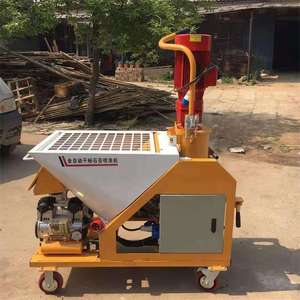 Estación de <span class=keywords><strong>Enlucido</strong></span> Portátil de Venta Caliente con Pulverizador de Yeso <span class=keywords><strong>y</strong></span> Mortero Pequeño, Enfocado en el Componente Central del Motor - Product Image 3