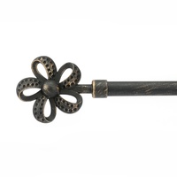 Tringles à Rideaux Métalliques Ajustables Art Déco en Gros avec Accessoires – Écologiques, Antirouille, Durables pour la Décoration Intérieure des Fenêtres