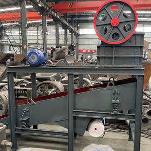 Мобильная щековая дробилка PE250 * 400 с двигателем, низкая цена, маленькая дробилка - Product Image 4