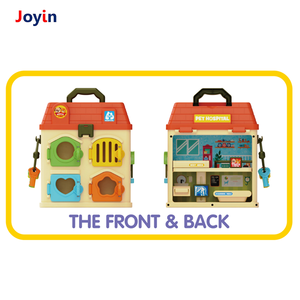 Ensemble de jeu éducatif pour enfants, clinique vétérinaire, hôpital pour animaux, jeu de rôle de docteur, soins aux animaux, cadeau - Product Image 3